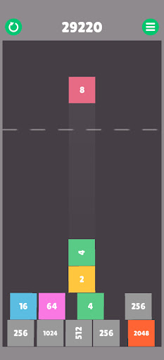 Android application 2048-game screenshort