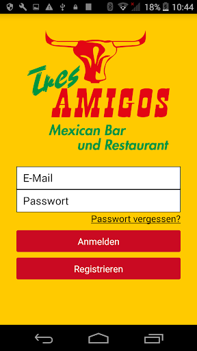 Android application Tres Amigos screenshort