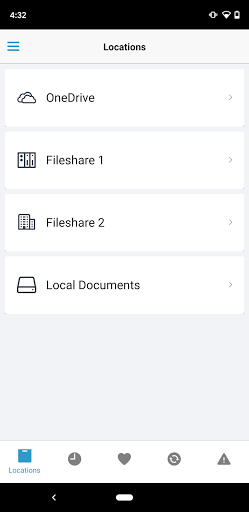 Android application EBF Files screenshort