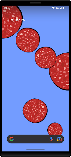 Pepperoni Live Wallpaper Screen 3