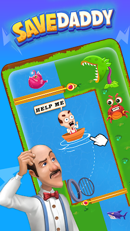 Game screenshot Pull the Pin - パパを救う apk download