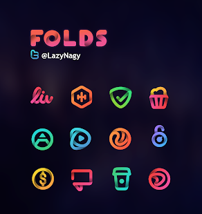 Folds - Icon Pack Screenshot