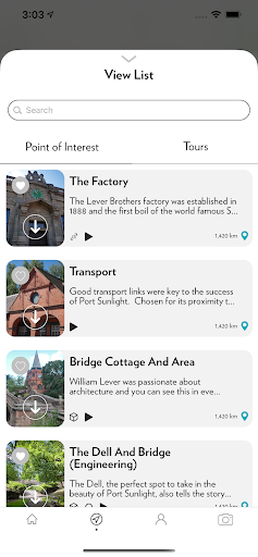 Port Sunlight Tour Screen 3