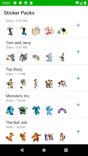 Android application Hollywood Movie Stickers 2 screenshort