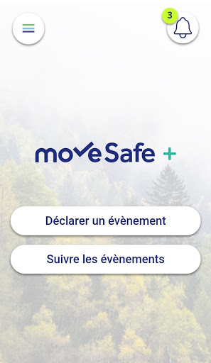 Android application moveSafe + screenshort