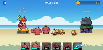 Game screenshot CrabWars : The Kingdom apk download