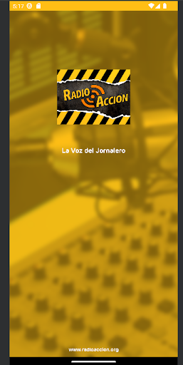 Android application Radio Accion screenshort