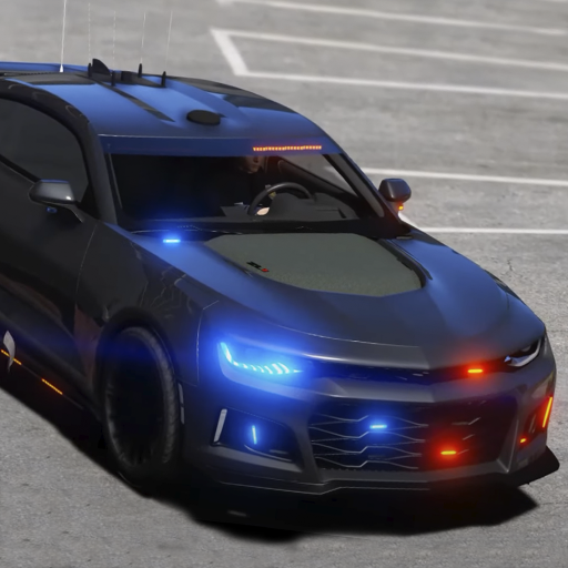 Drive Camaro Police Car Games