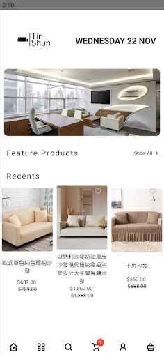 Android application Tin Shun screenshort