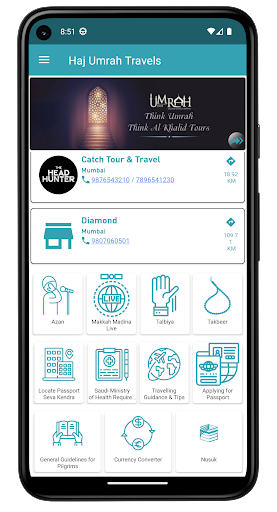 Haj Umrah Travels Screen 2