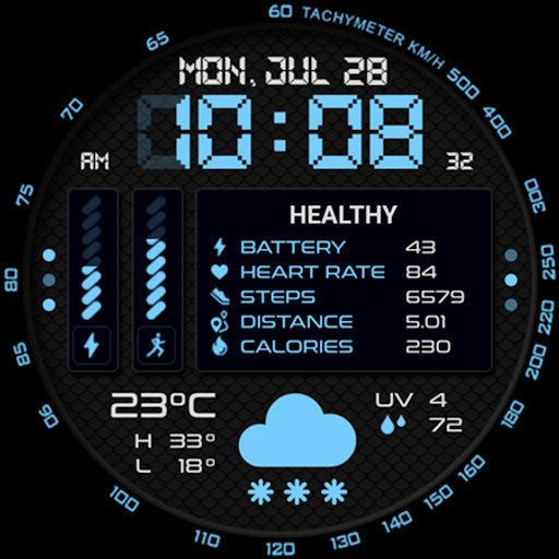Watch face CNW-42 screenshot 12