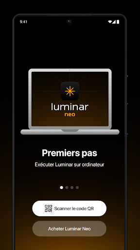 Aperçu de l'application