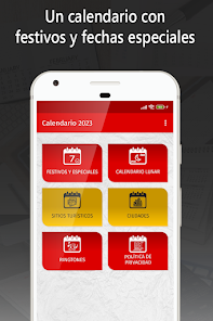 Screenshot 1 calendario españa 2023 android