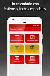 Imágen 1 calendario españa 2023 android