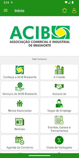Android application ACIB Brasnorte screenshort