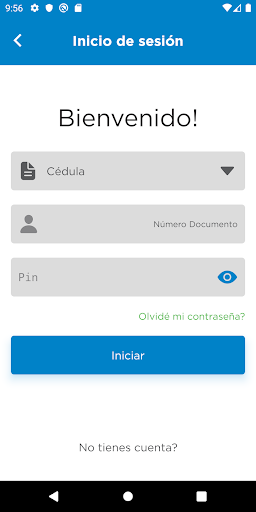 Android application Golf BMCargo screenshort