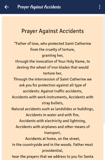 Prayer Against Accidents Screen 2