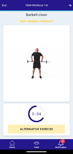 Space Gym Screen 3