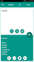 screenshot of Latin-English Translator