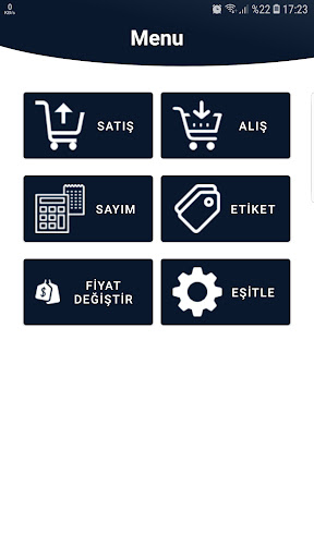 Android application Asistan Sayım screenshort