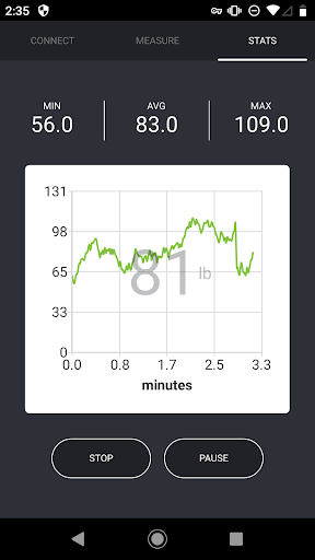 Gait Tracker Screen 3