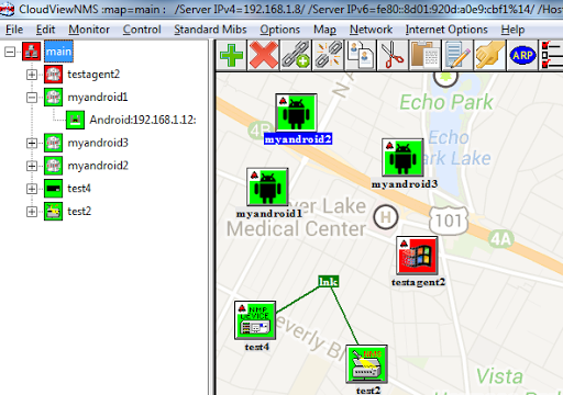 CloudViewNMS Agent Screen 3