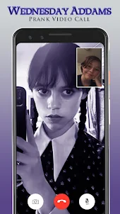 Wednesday Addams Video Call