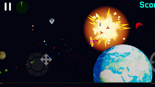 Android application Spacecaps screenshort