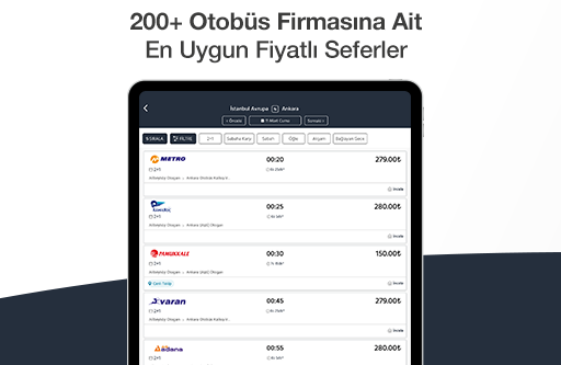 Biletall Otobüs ve Uçak Bileti