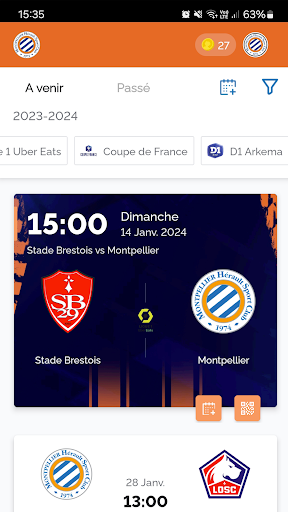 Montpellier Hérault Sport Club Screen 3