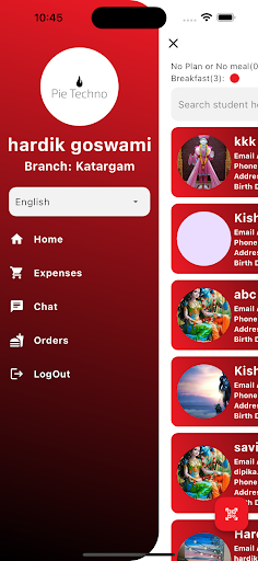 Android application HR-PG Hostel Manger screenshort