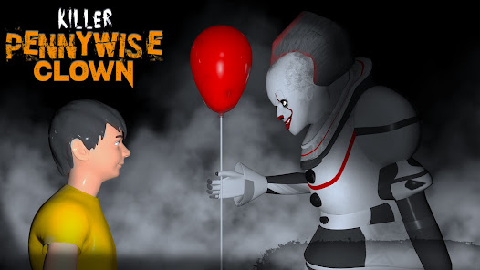 Captura de Pantalla 4 Pennywise Asesino Payaso 3d android