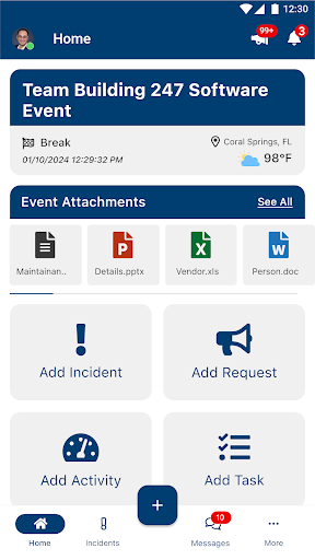 Android application 24/7 Software Communicator screenshort