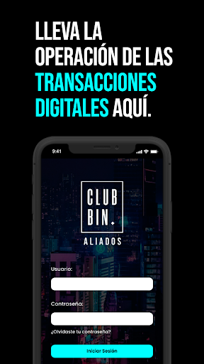 Android application Clubbin Aliados screenshort