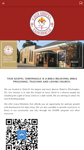 Android application TG Tabernacle Baptist Church screenshort