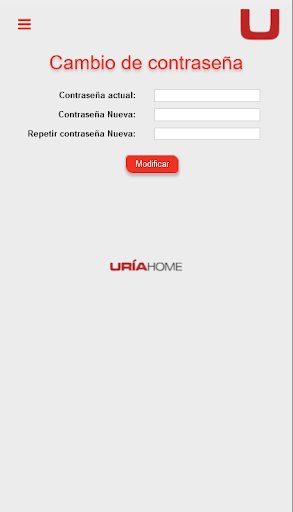 Android application URIAHOME screenshort