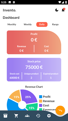 Invento - stock management app