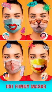 面罩-醫用和外科口罩照片編輯器