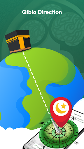 Prayer Times & Qibla Finder Screen 3