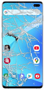 Captura de Pantalla 24 Pantalla rota realista broma android