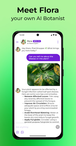 Screenshot of PlantSnap: plant identifier