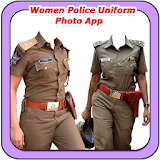 Women Police Uniform Photo App icon