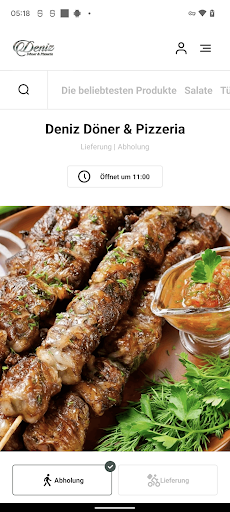 Android application Deniz Doner und Pizzeria screenshort