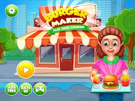 Burger Maker Fast Food Cooking