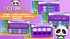 Panda 4th Grade Learning Gamesのおすすめ画像5