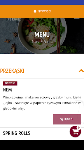 Android application Tonkin screenshort