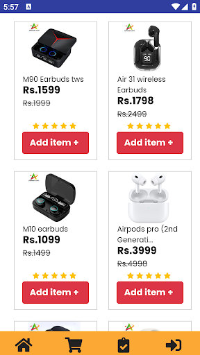 Al Nafeh Mobile - Online Shop Screen 2