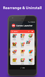 Games Launcher Screenshot