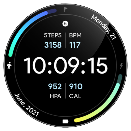 Awf Fit Dashboard - watch face