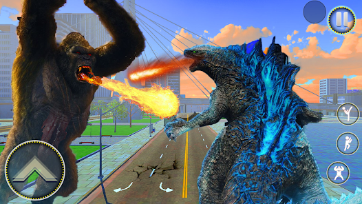 Screenshot 3 Kaiju King Kong Godzilla Games android
